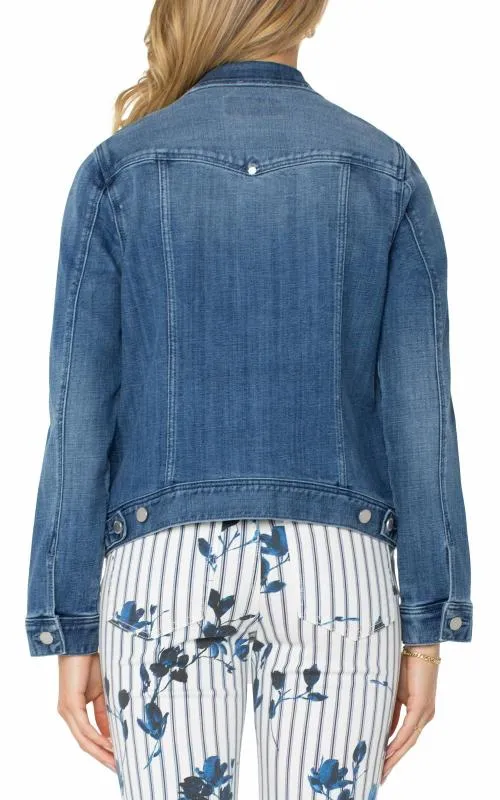 Women Jackets Liverpool Los Angeles Classic Jean Jacket Marshall Canyon
