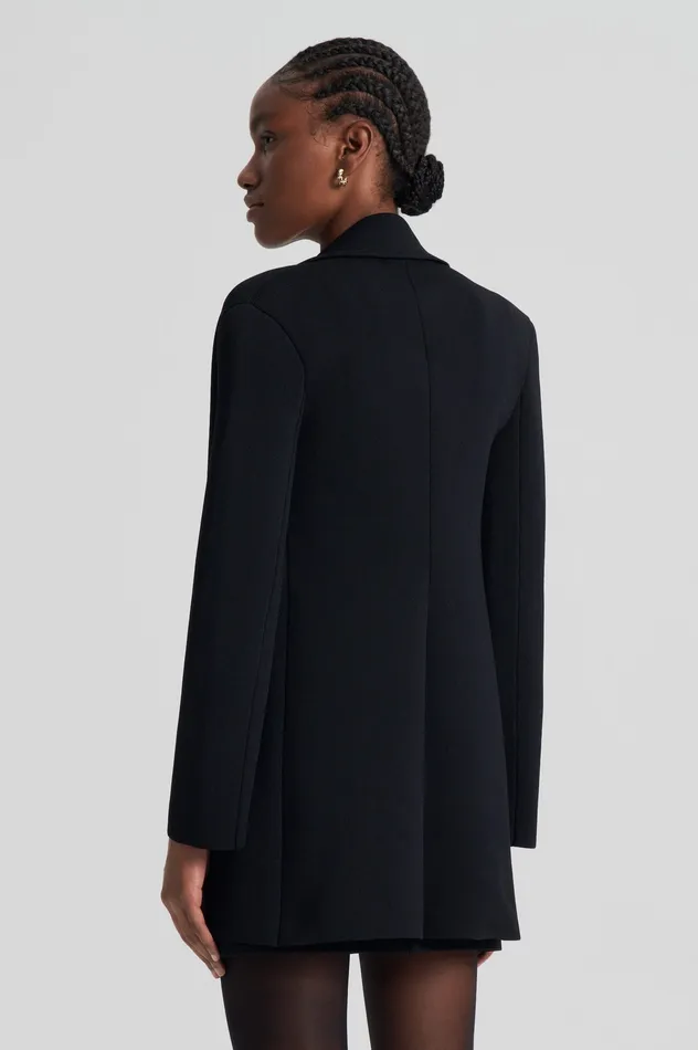Women Jackets Scanlan Theodore CREPE KNIT LOOSE TAILORED JACKET BLACK Women Jackets Scanlan Theodore CREPE KNIT LOOSE TAILORED JACKET BLACK