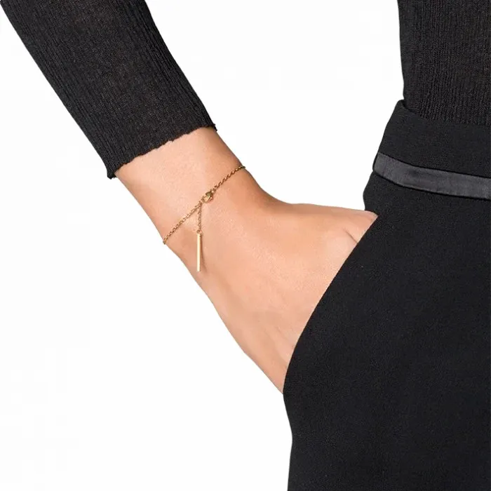 Women Jane Knig Gold Bracelets Anchor Chain Bracelet