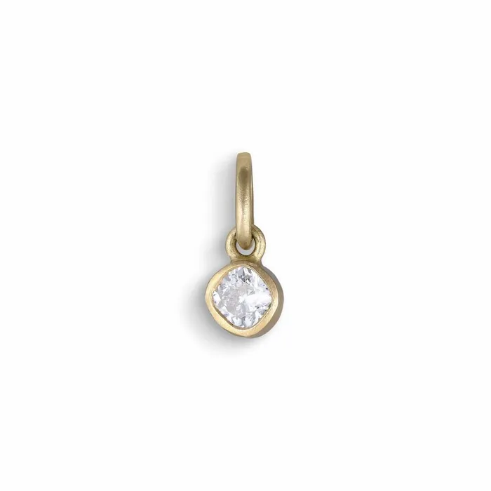 Women Jane Knig Gold Pendants Vedhng I 14 Karat Guld Med Cushion Slebet Diamant Women Jane Knig Gold Pendants Vedhng I 14 Karat Guld Med Cushion Slebet Diamant