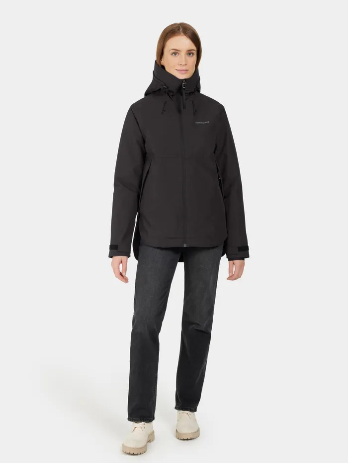 Women Jennie Jacket Black Didriksons Autumn Jackets