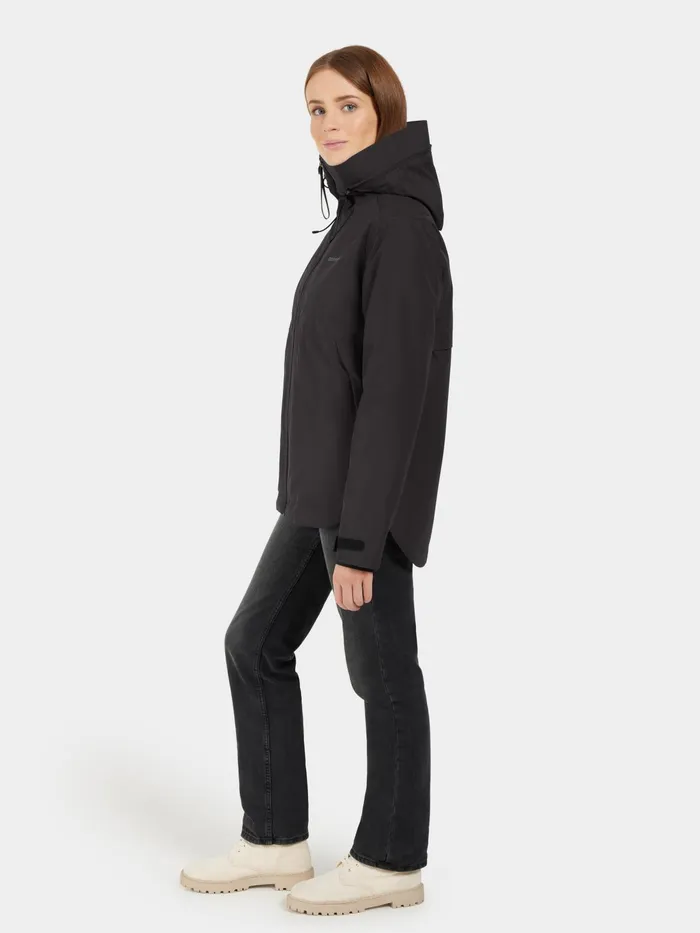 Women Jennie Jacket Black Didriksons Autumn Jackets