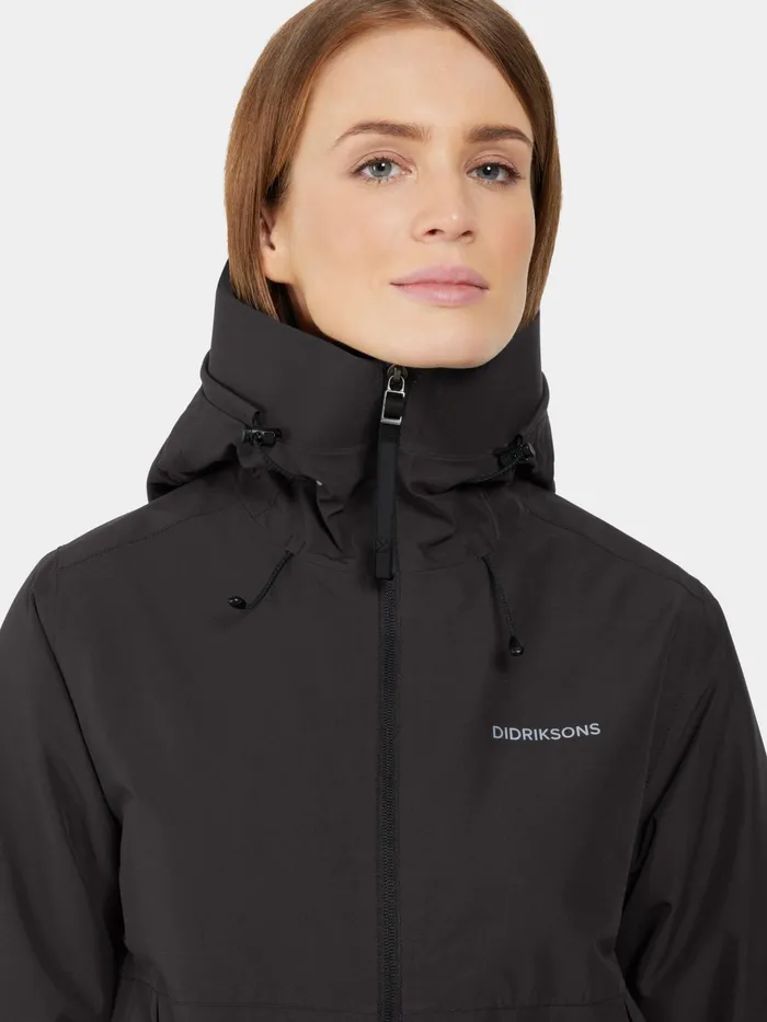 Women Jennie Jacket Black Didriksons Autumn Jackets