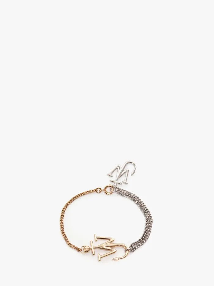 Women JEWELLERY JW Anderson JWA ANCHOR BRACELET Goldsilver Tone