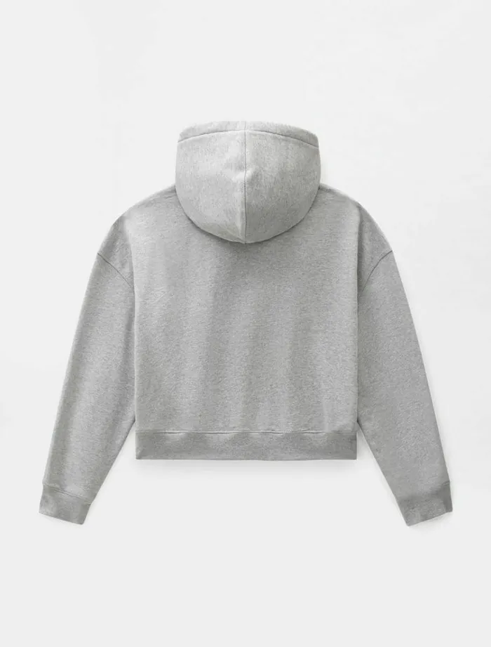 Women Jumpers and Sweatshirts Dickies Loretto Boxy Hoodie Grey Melange