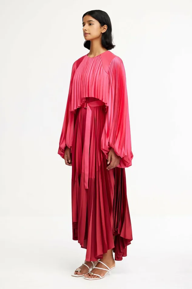 Women KENSWORTH MAXI DRESS Rouge Ombre Acler Maxi Dresses