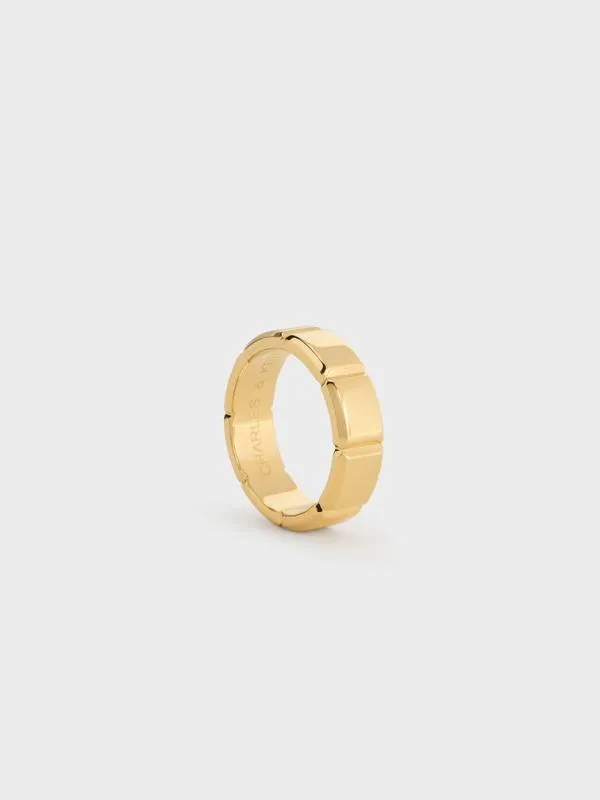 Women Keziah Ring 8211 Gold CHARLES and KEITH Rings Women Keziah Ring 8211 Gold CHARLES and KEITH Rings
