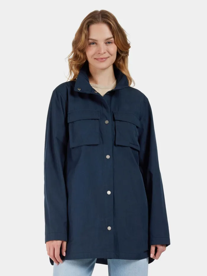 Women Lexie Jacket Dark Night Blue Didriksons Spring Jackets