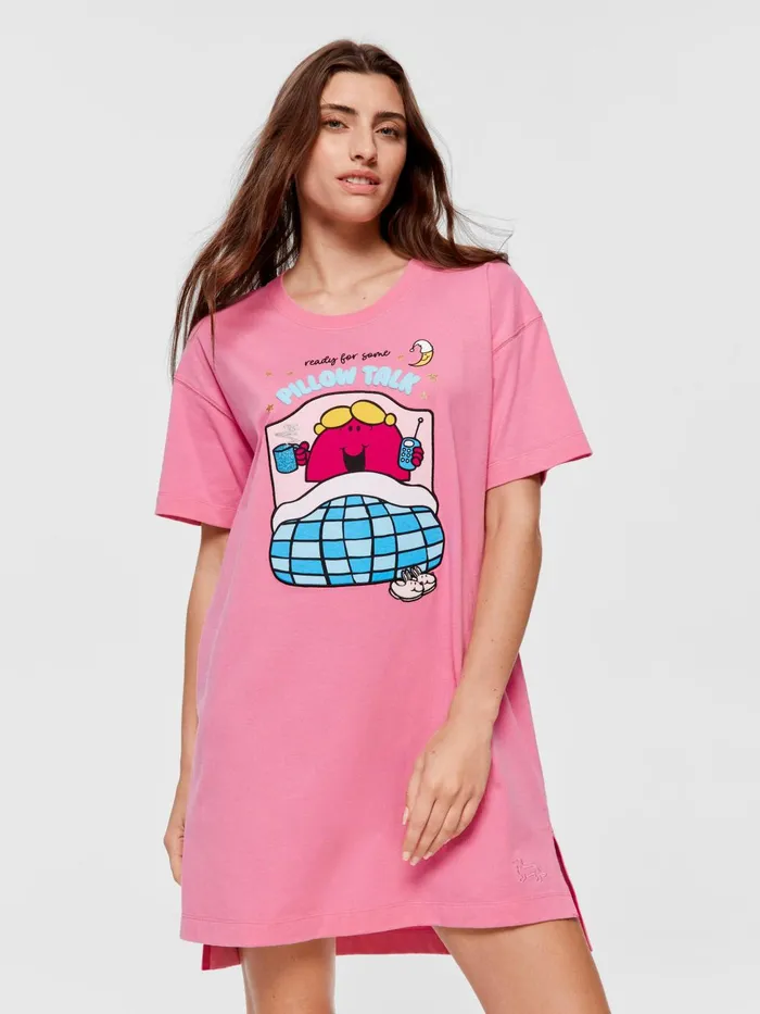 Women Little Miss Pillow Talk Sleep Tee Multi Peter Alexander Nighties