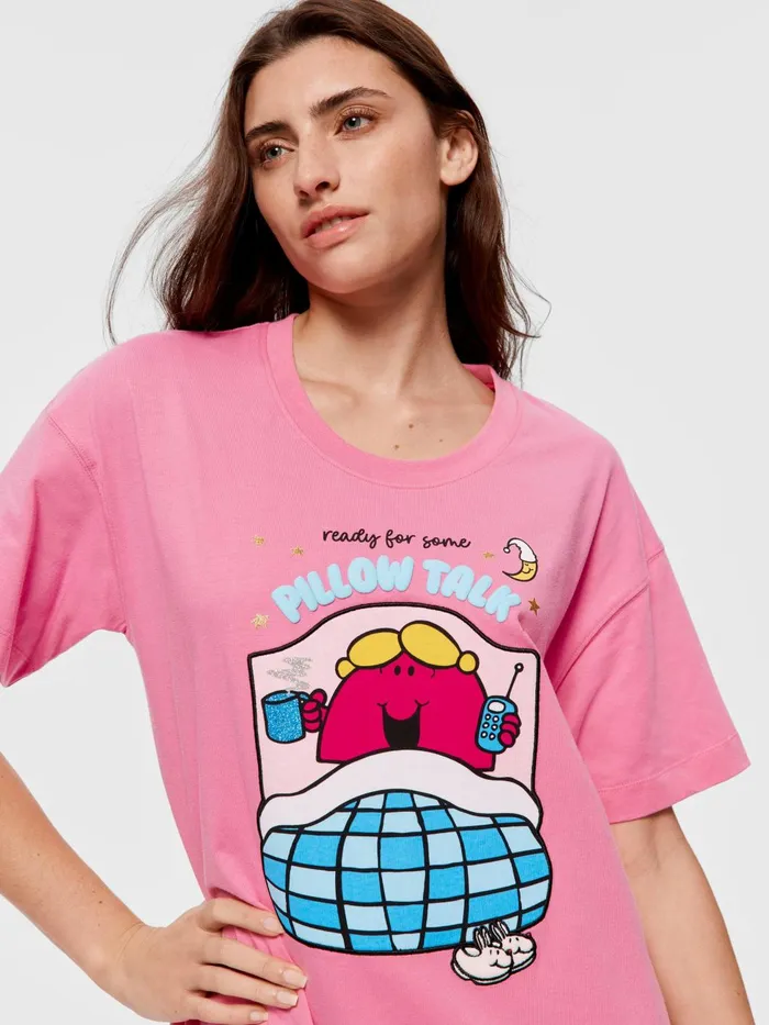 Women Little Miss Pillow Talk Sleep Tee Multi Peter Alexander Nighties