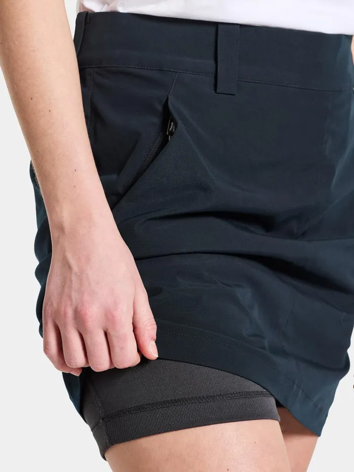 Women Liva Skirt Dark Night Blue Didriksons Skirts