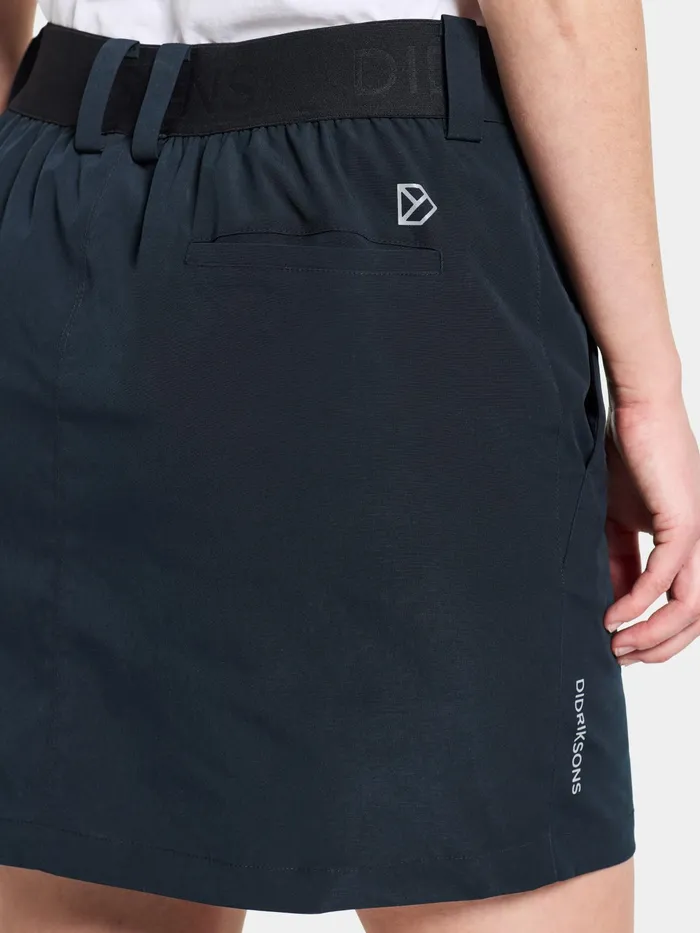 Women Liva Skirt Dark Night Blue Didriksons Skirts