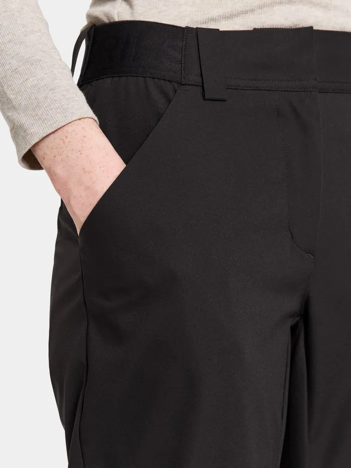 Women Mary Pants Black Didriksons Walking Trousers