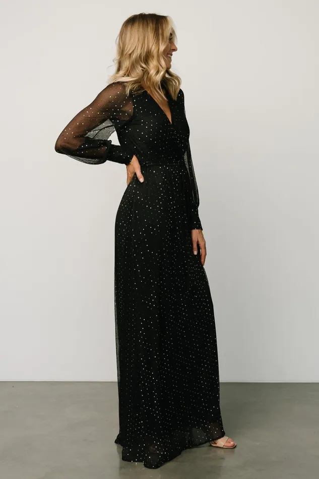 Women Maxi Dresses Baltic Born Abigail Sparkle Gown Twilight