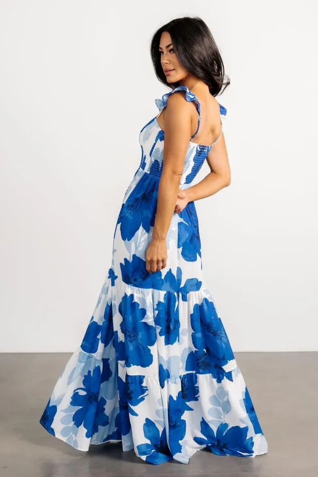 Women Maxi Dresses Baltic Born Mikaela Maxi Dress Blue Floral Women Maxi Dresses Baltic Born Mikaela Maxi Dress Blue Floral