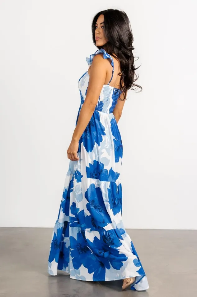 Women Maxi Dresses Baltic Born Mikaela Maxi Dress Blue Floral Women Maxi Dresses Baltic Born Mikaela Maxi Dress Blue Floral