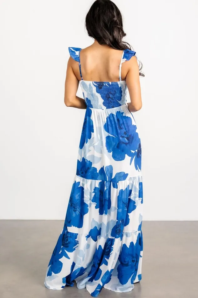 Women Maxi Dresses Baltic Born Mikaela Maxi Dress Blue Floral Women Maxi Dresses Baltic Born Mikaela Maxi Dress Blue Floral