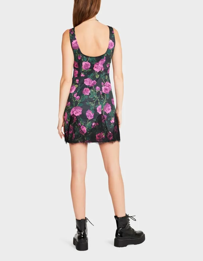 Women MEG MINI DRESS BLACK Betsey Johnson