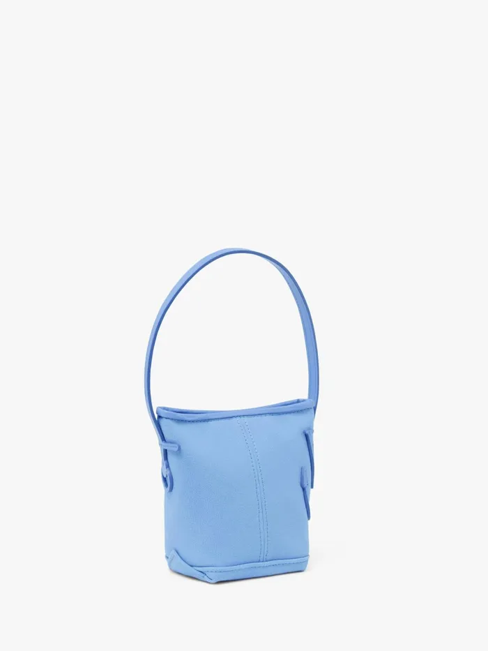 WomenMen Mini Bags and Clutches JW Anderson MINI ANCHOR HOBO 8211 COTTON CANVAS HANDLE BAG Light Blue WomenMen Mini Bags and Clutches JW Anderson MINI ANCHOR HOBO 8211 COTTON CANVAS HANDLE BAG Light Blue