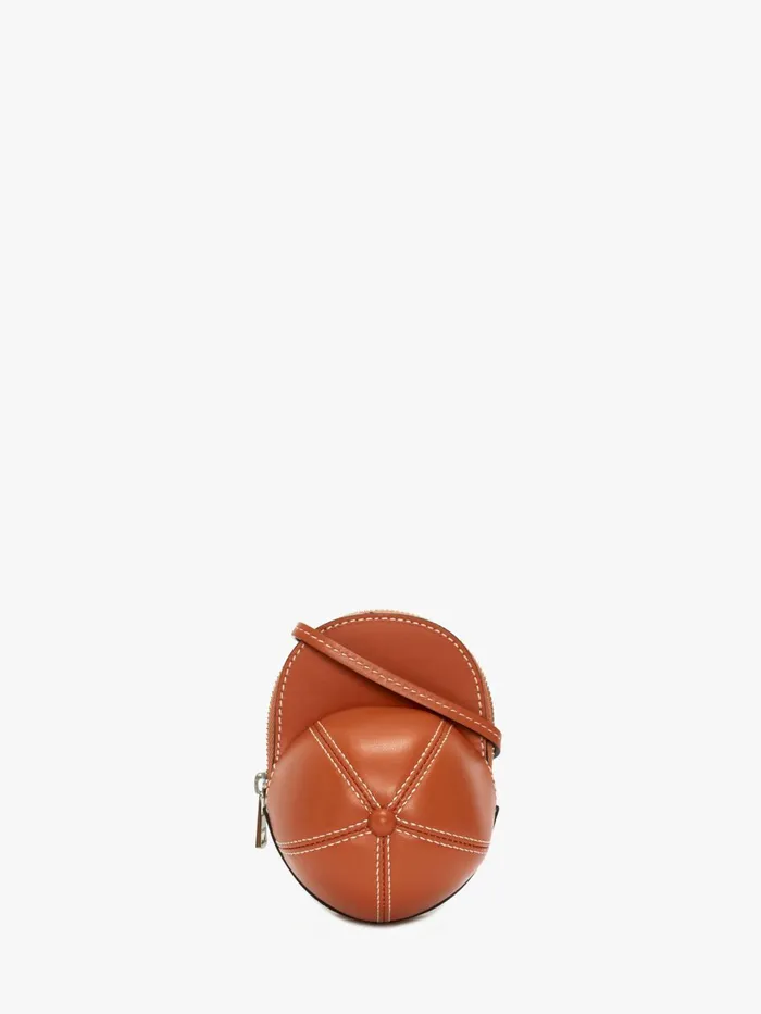WomenMen Mini Bags and Clutches JW Anderson MINI CAP BAG 8211 CROSSBODY BAG Pecan WomenMen Mini Bags and Clutches JW Anderson MINI CAP BAG 8211 CROSSBODY BAG Pecan