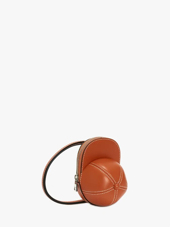 WomenMen Mini Bags and Clutches JW Anderson MINI CAP BAG 8211 CROSSBODY BAG Pecan WomenMen Mini Bags and Clutches JW Anderson MINI CAP BAG 8211 CROSSBODY BAG Pecan