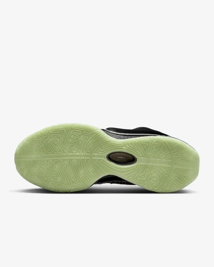 WomenMen Nike All Shoes LeBron XXI 039Tahitian039 Blackiron Greyoil Greenmetallic Pewter