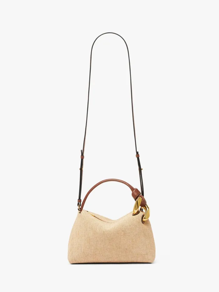 WomenMen Top Handle Bags JW Anderson SMALL JWA CORNER BAG 8211 CANVAS CROSSBODY BAG Beige WomenMen Top Handle Bags JW Anderson SMALL JWA CORNER BAG 8211 CANVAS CROSSBODY BAG Beige