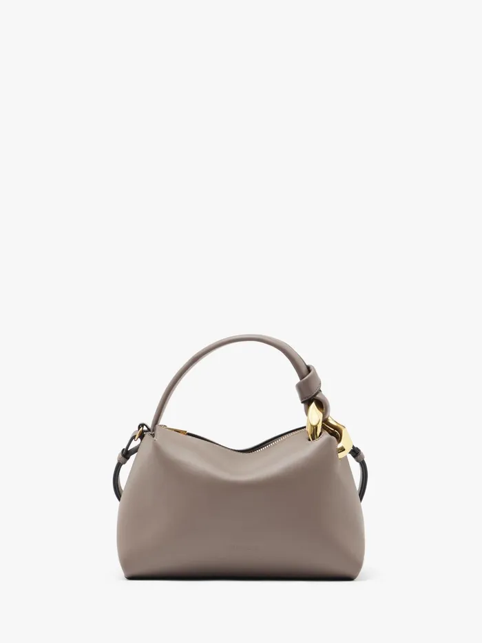 WomenMen Top Handle Bags JW Anderson SMALL JWA CORNER BAG 8211 LEATHER CROSSBODY BAG Taupe WomenMen Top Handle Bags JW Anderson SMALL JWA CORNER BAG 8211 LEATHER CROSSBODY BAG Taupe