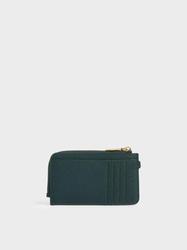 Women MultiSlot Wristlet Card Holder 8211 Dark Green CHARLES and KEITH Card Holders Women MultiSlot Wristlet Card Holder 8211 Dark Green CHARLES and KEITH Card Holders