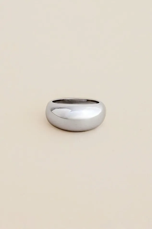 Women MYRTLE DOME RING Silver Acler Jewellery