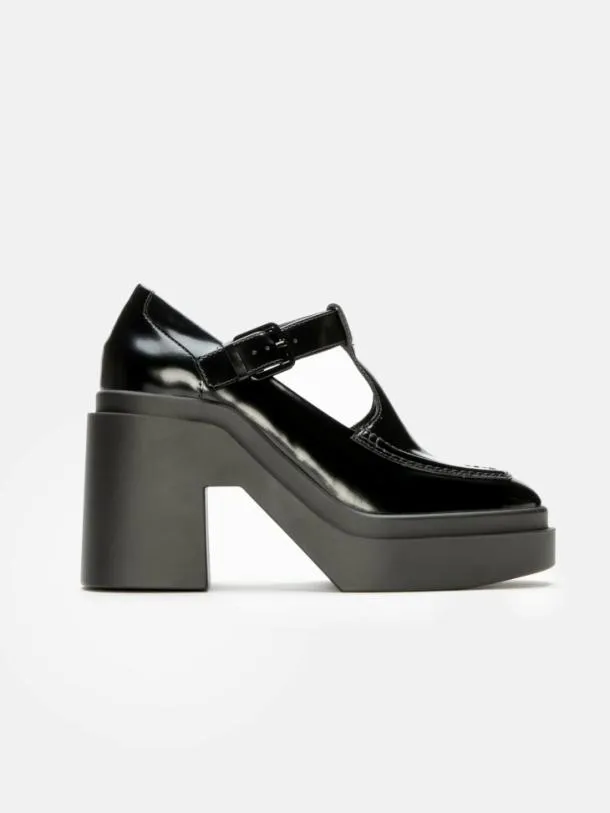 Women NATCHA Gloss Black Clergerie Pumps
