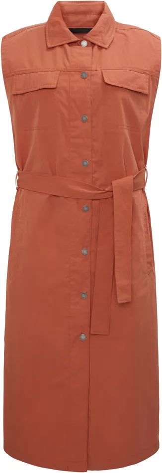 Women Nellie Vest Brique Red Didriksons Vests