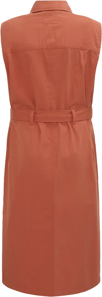 Women Nellie Vest Brique Red Didriksons Vests