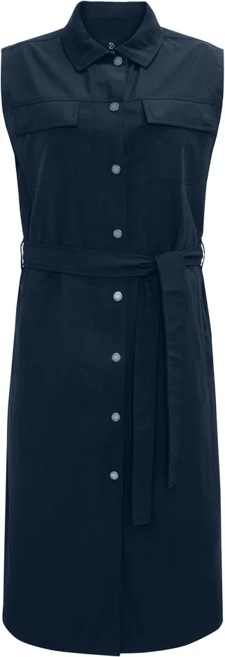 Women Nellie Vest Dark Night Blue Didriksons Vests