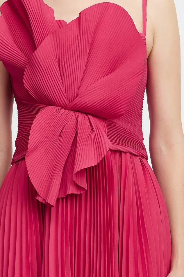 Women NEWTIE MINI DRESS Berry Pink Acler Pink Dresses