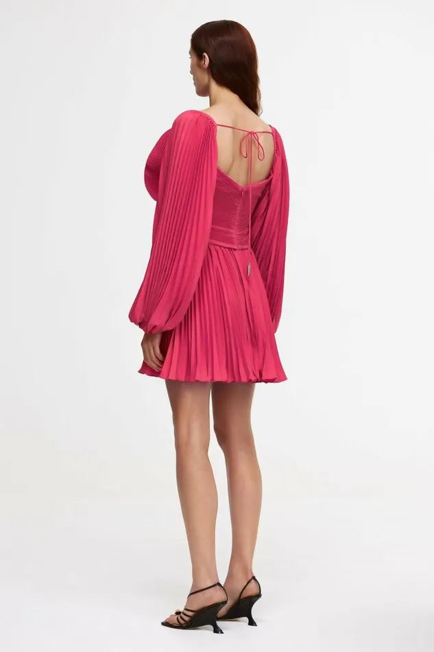 Women NEWTOFT MINI DRESS Berry Pink Acler Pink Dresses