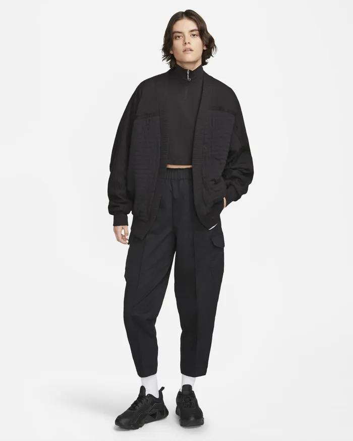 Women Nike All Clothing Sportswear ThermaFIT Tech Pack Blackblack