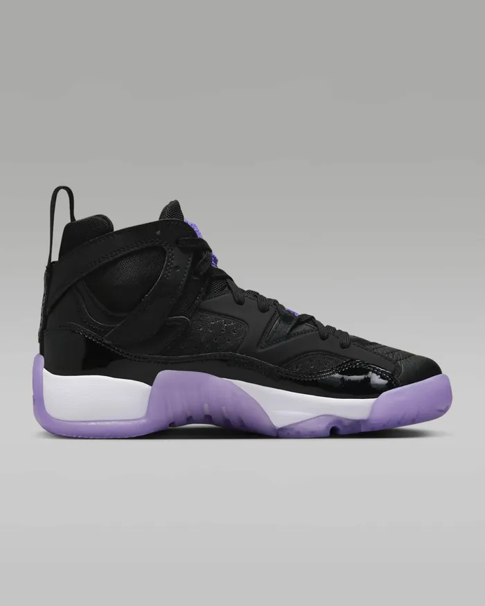 Women Nike All Shoes Jumpman Two Trey Blackwhiteaction Grapeblack