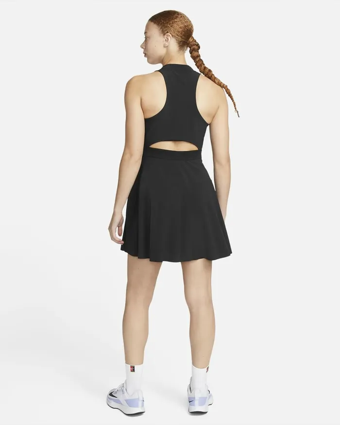 Women Nike Skirts And Dresses DriFIT Advantage Blackwhite