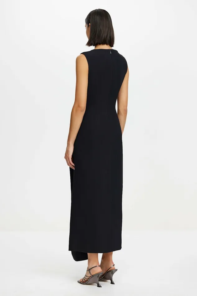 Women NORMANHILL MIDI DRESS Black Acler Midi Dresses