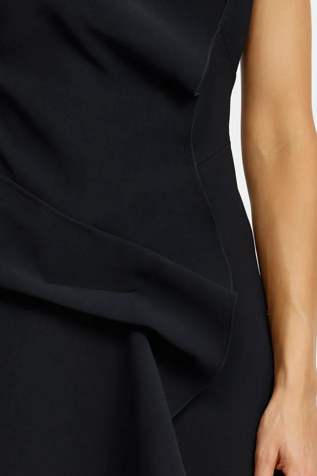 Women NORMANHILL MIDI DRESS Black Acler Midi Dresses