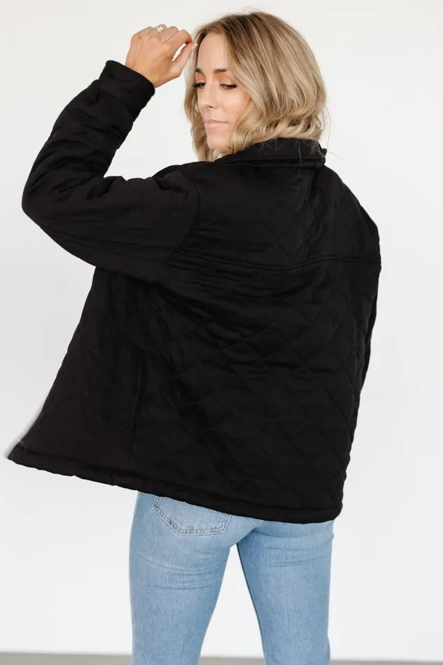 Women Outerwear Baltic Born Nadia Button Up Jacket Black