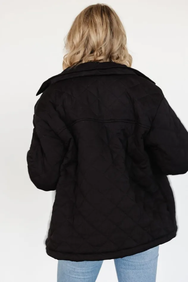 Women Outerwear Baltic Born Nadia Button Up Jacket Black