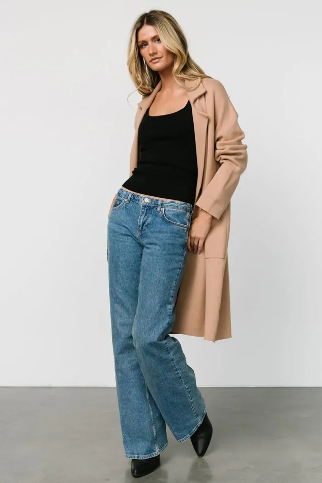 Women Outerwear Baltic Born Roland Long Jacket Light Camel Women Outerwear Baltic Born Roland Long Jacket Light Camel