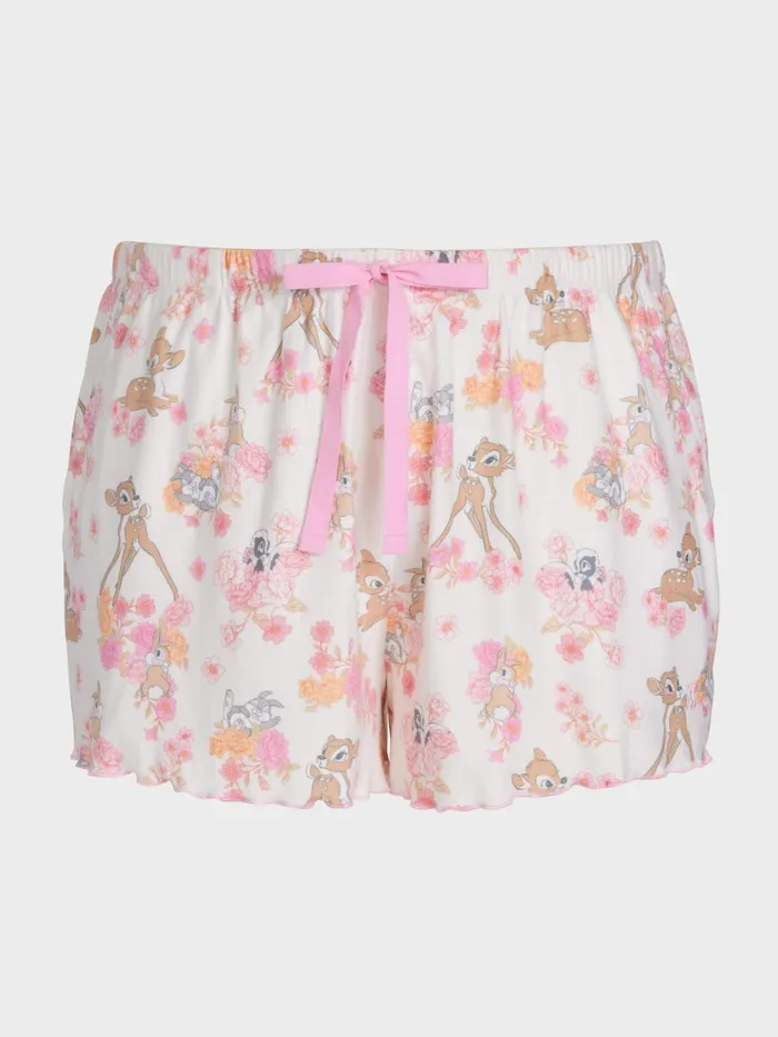 Women PA Plus Bambi Pointelle Mini Short Multi Peter Alexander Shorts