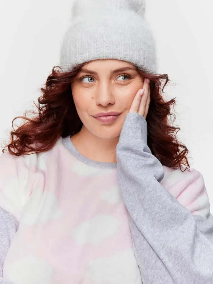 Women PA Plus Cloud Cuddle Fleece Sweater Multi Peter Alexander Online Only Styles