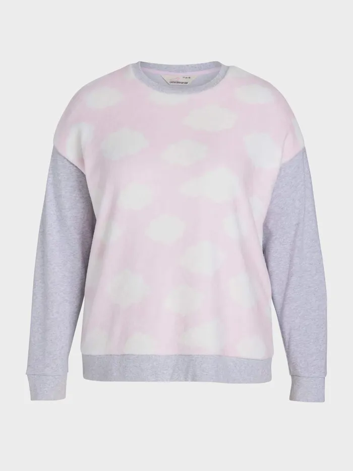 Women PA Plus Cloud Cuddle Fleece Sweater Multi Peter Alexander Online Only Styles