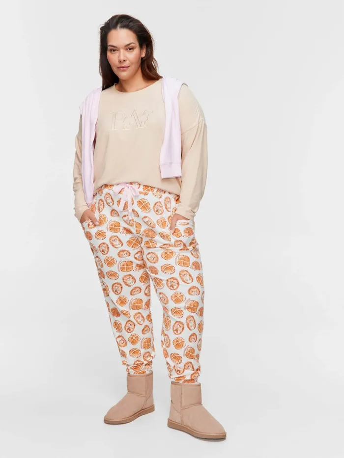 Women PA Plus Cute Buns Waffle Easy Pj Pant Multi Peter Alexander Pants