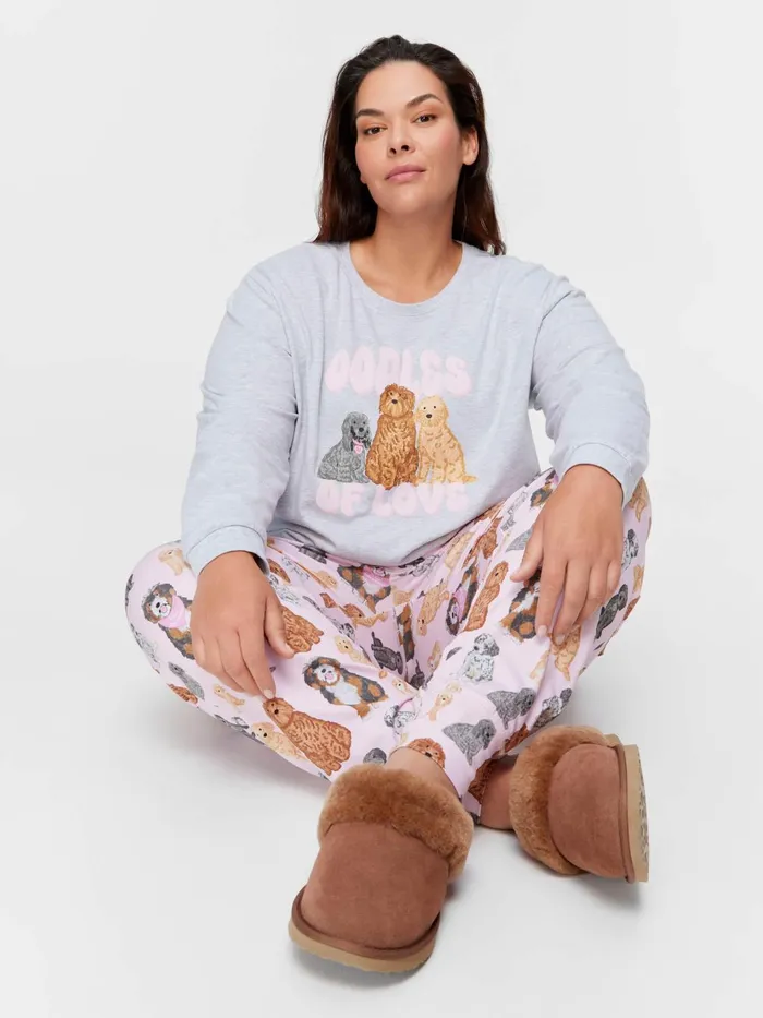 Women PA Plus Groodle Easy Pj Pant Multi Peter Alexander Pants