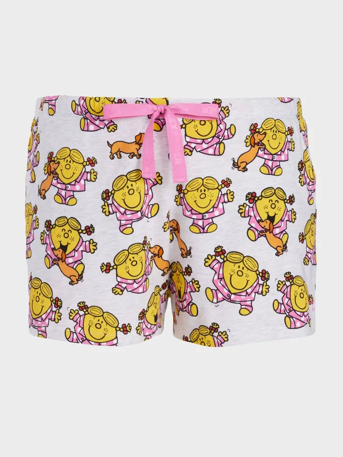 Women PA Plus Little Miss Dog Lover Mini Short Multi Peter Alexander Shorts